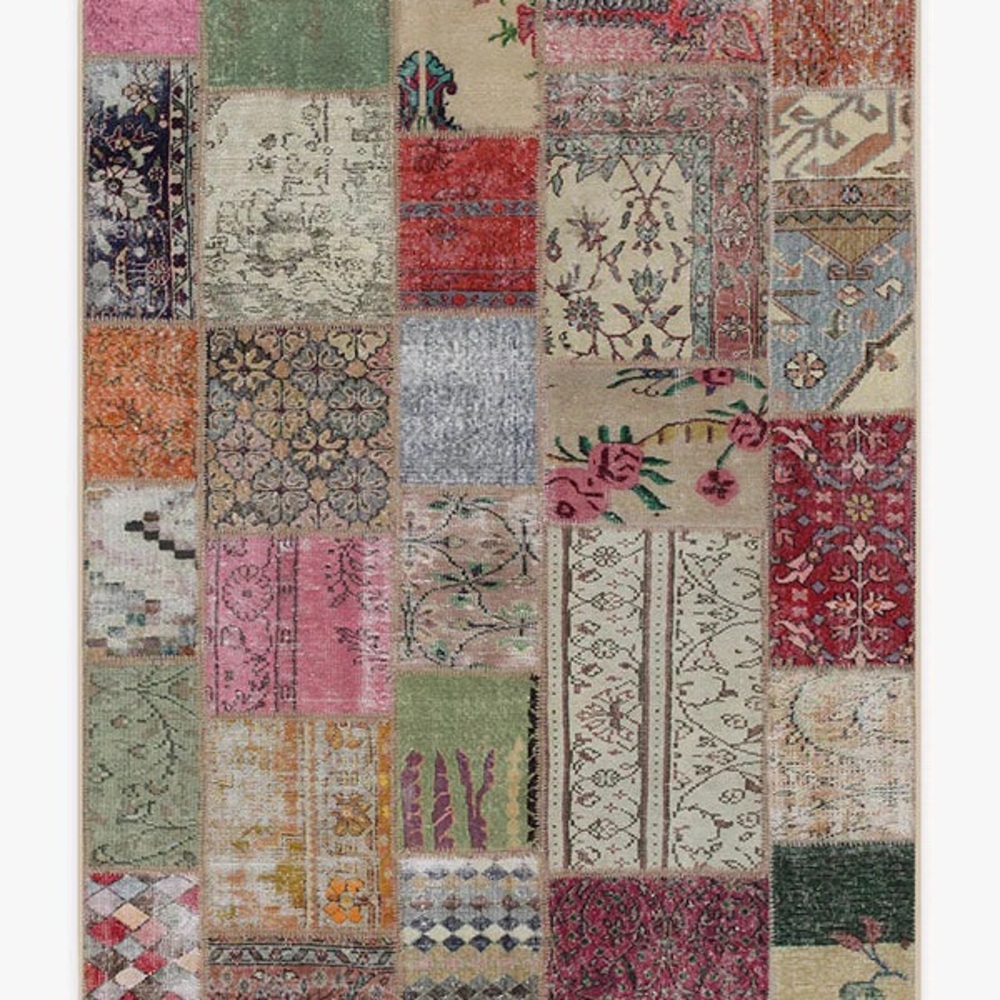 Ruggable Patchwork Boho Rug Cover